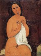 Amedeo Modigliani, Seated Nude